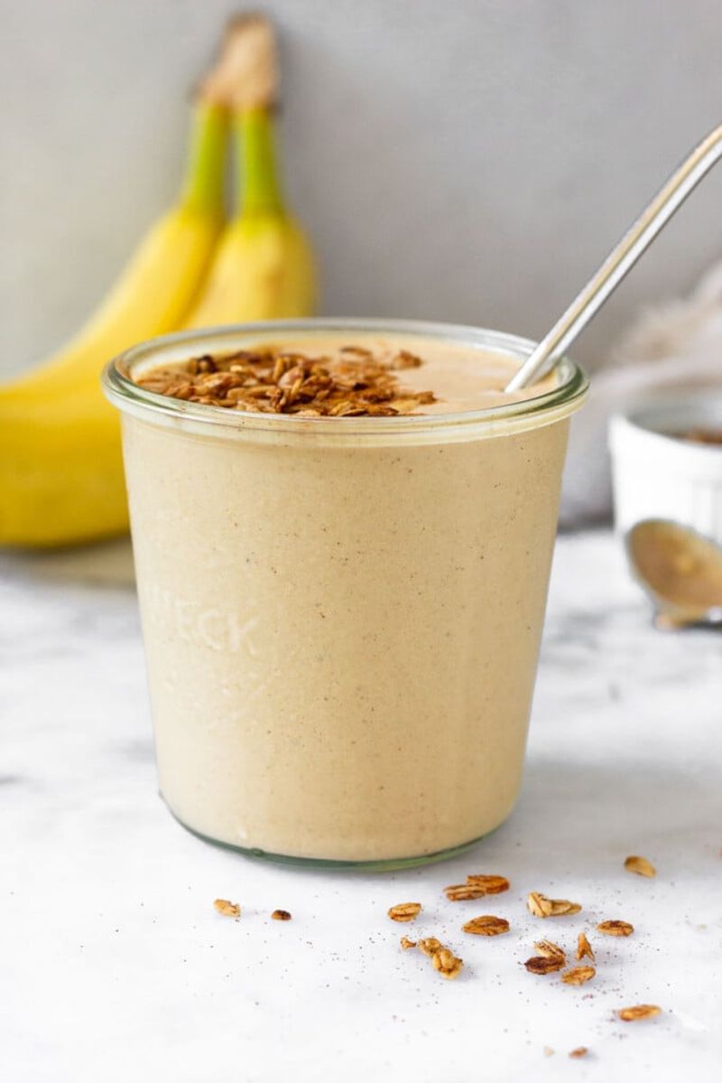 Peanut Butter Banana Protein Smoothie