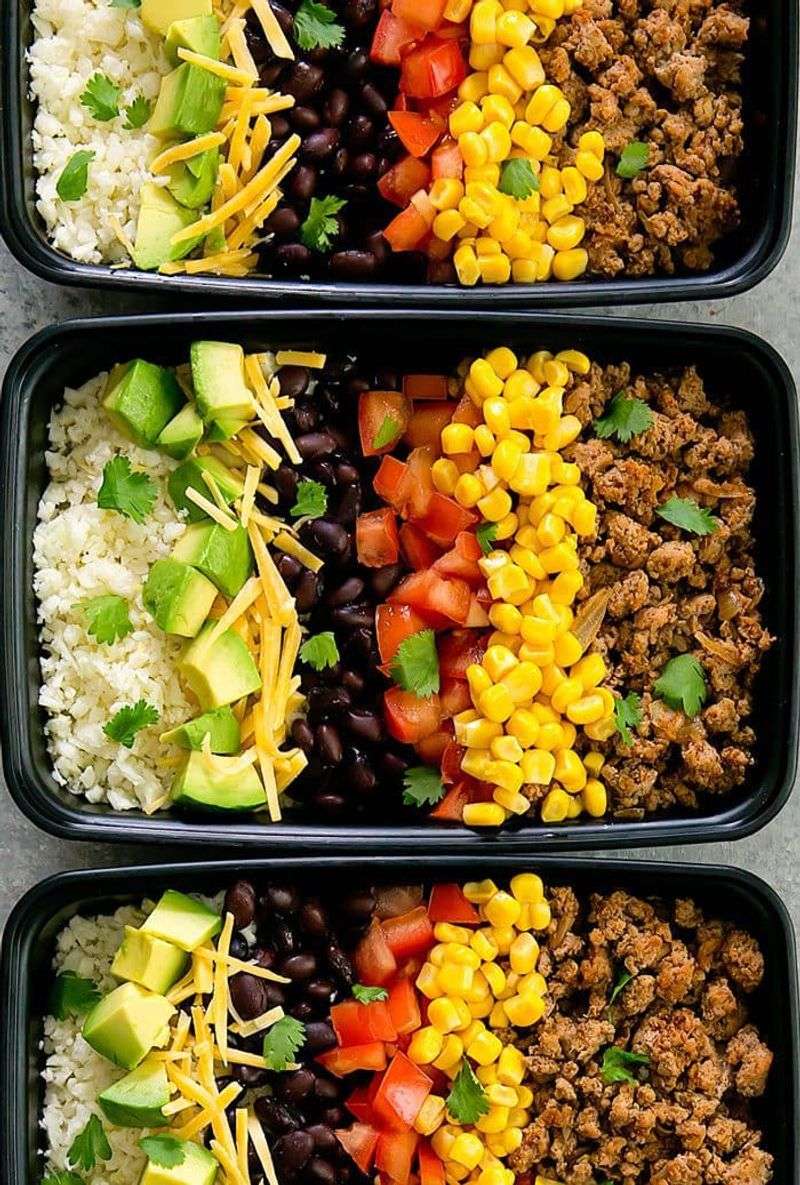Spicy Turkey Taco Bowls