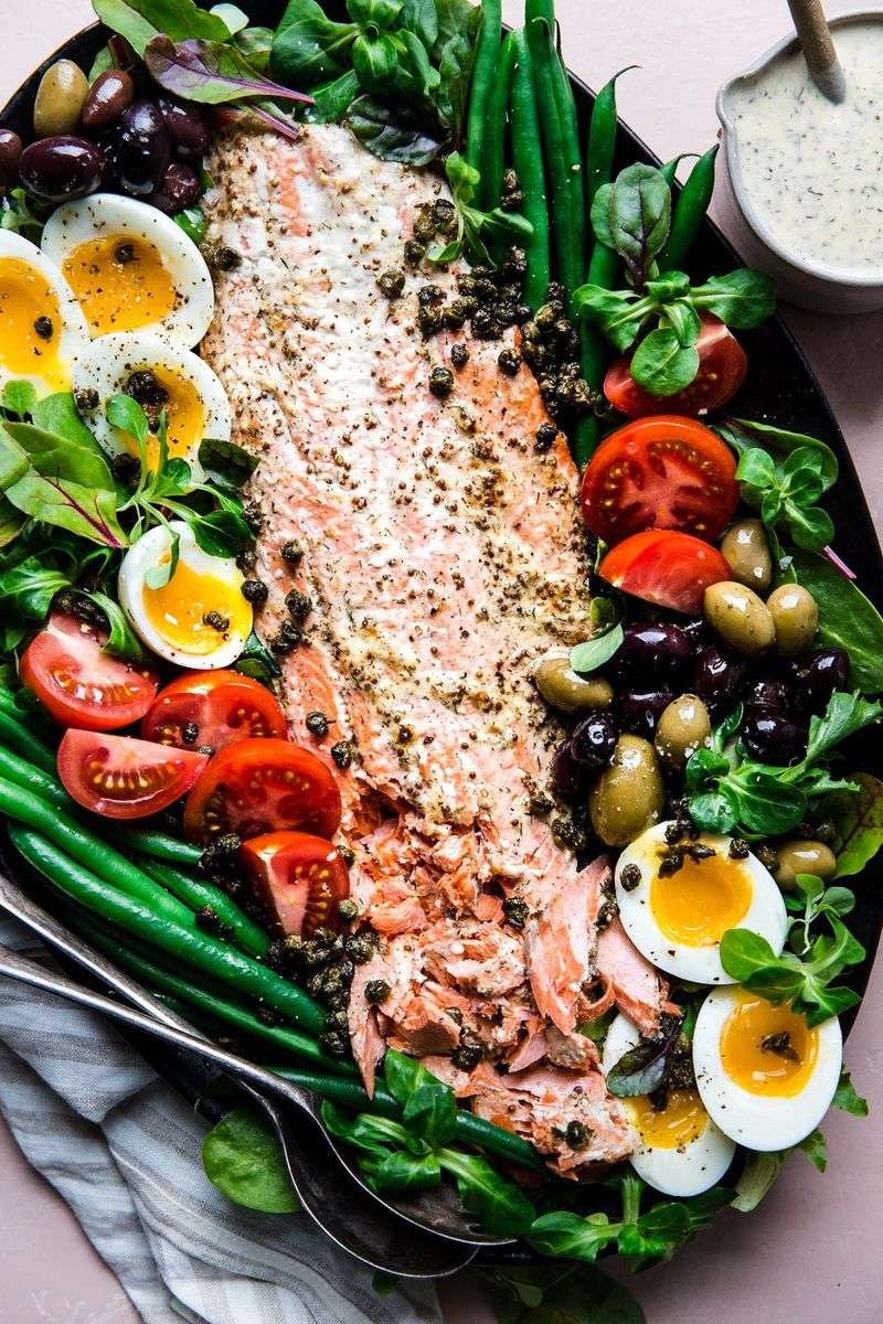 Salmon Niçoise Salad