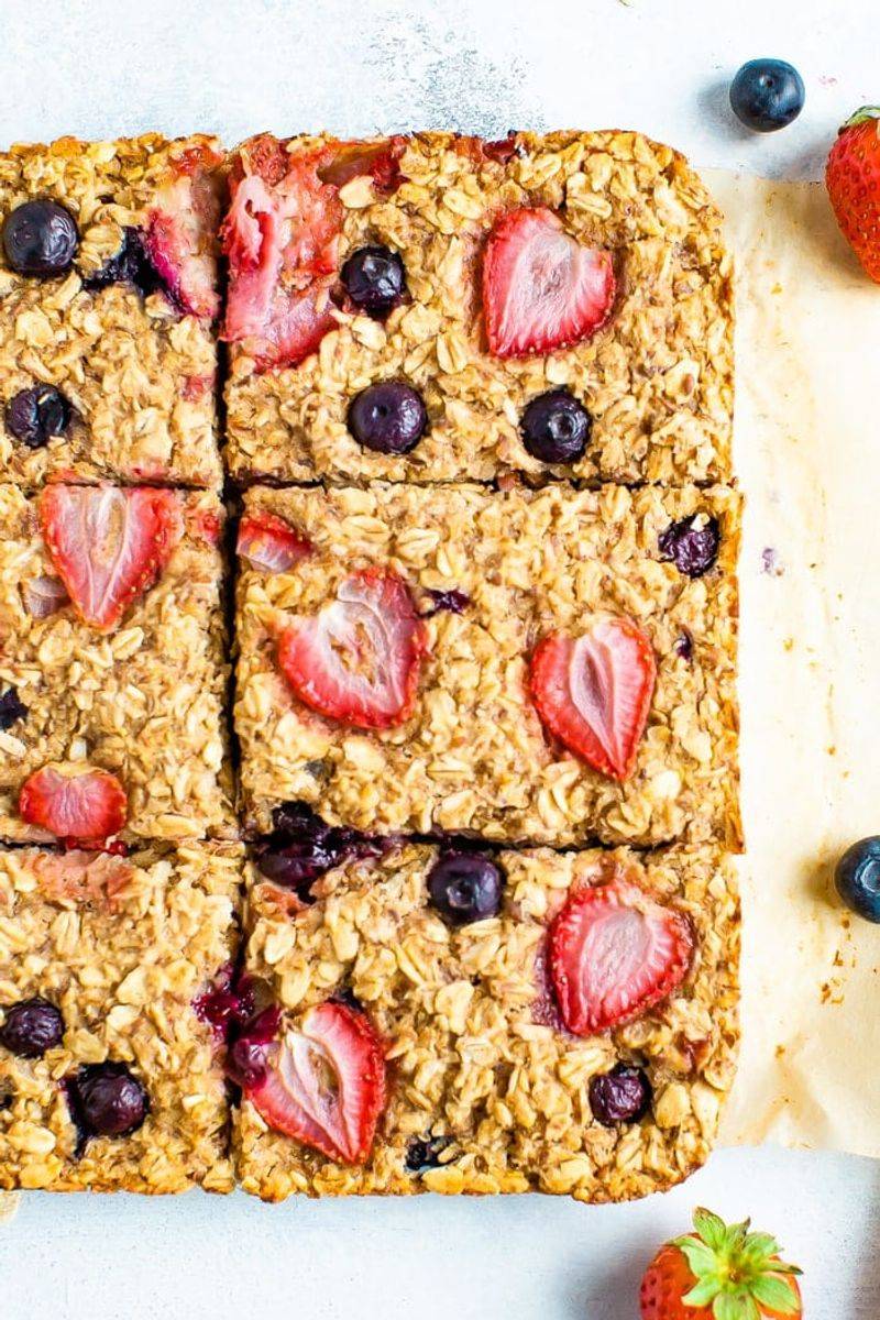 Baked Oatmeal Squares