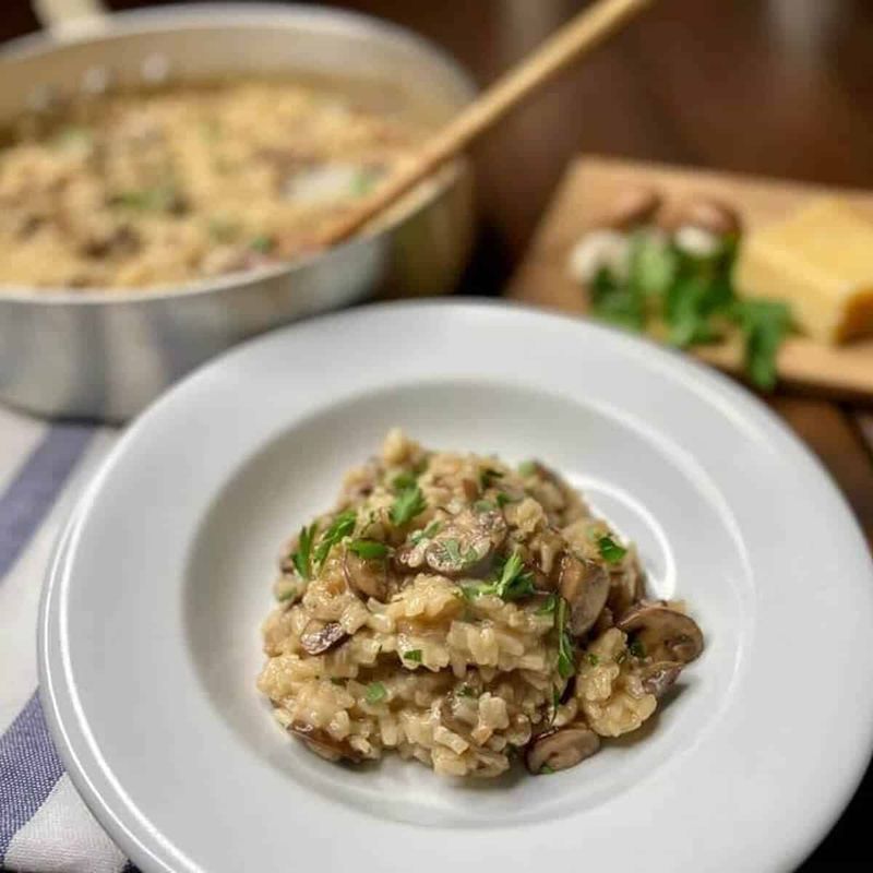 Cuisine Adventure's Mushroom Risotto