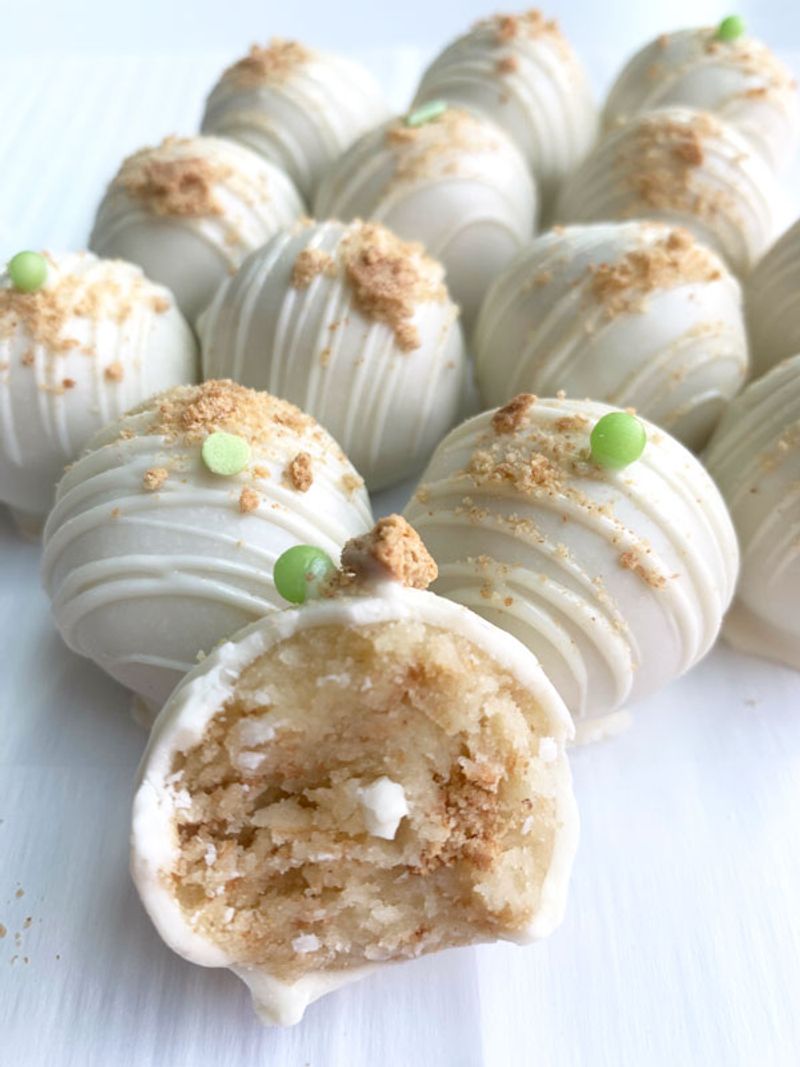 Key Lime Pie Cake Bites