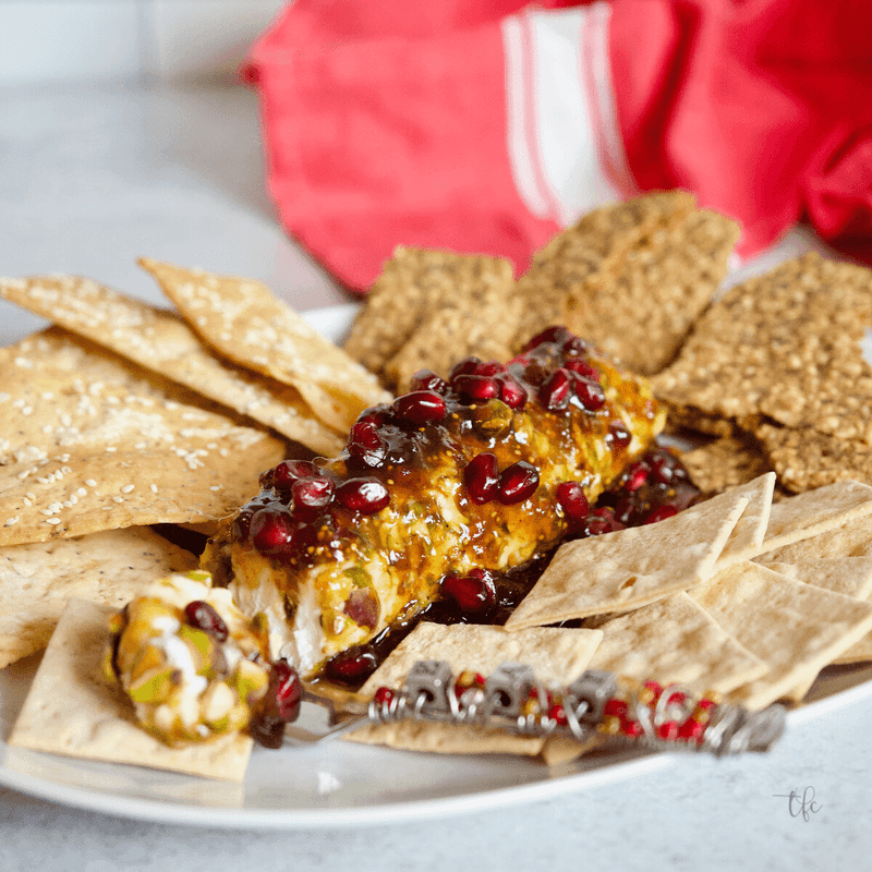 Plank-Grilled Brie With Bourbon-Soaked Cherries