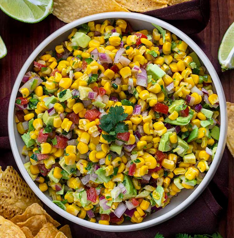 Corn And Avocado Salsa