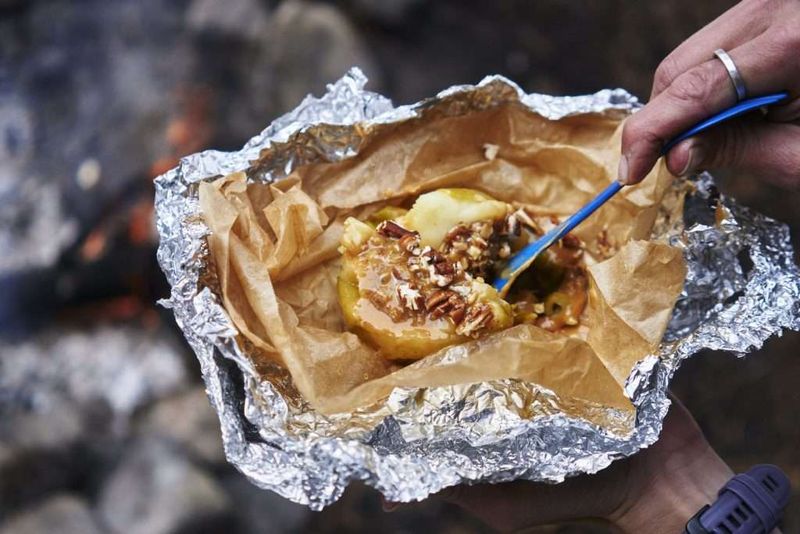 Campfire Baked Apples
