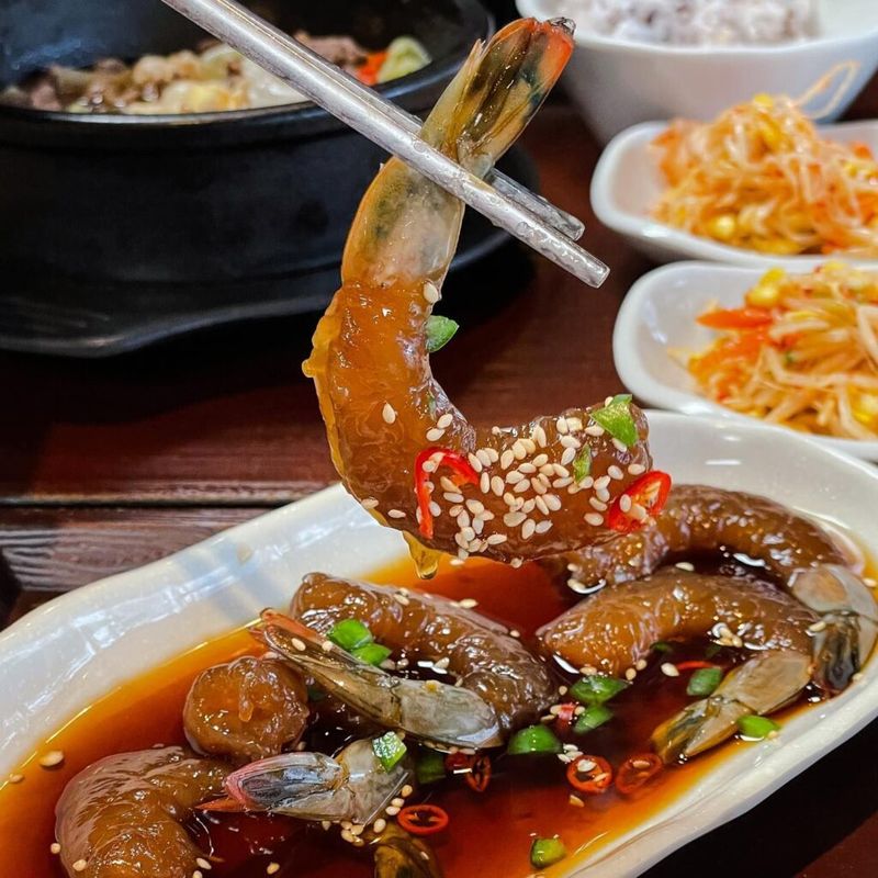 Soy-Marinated Shrimp