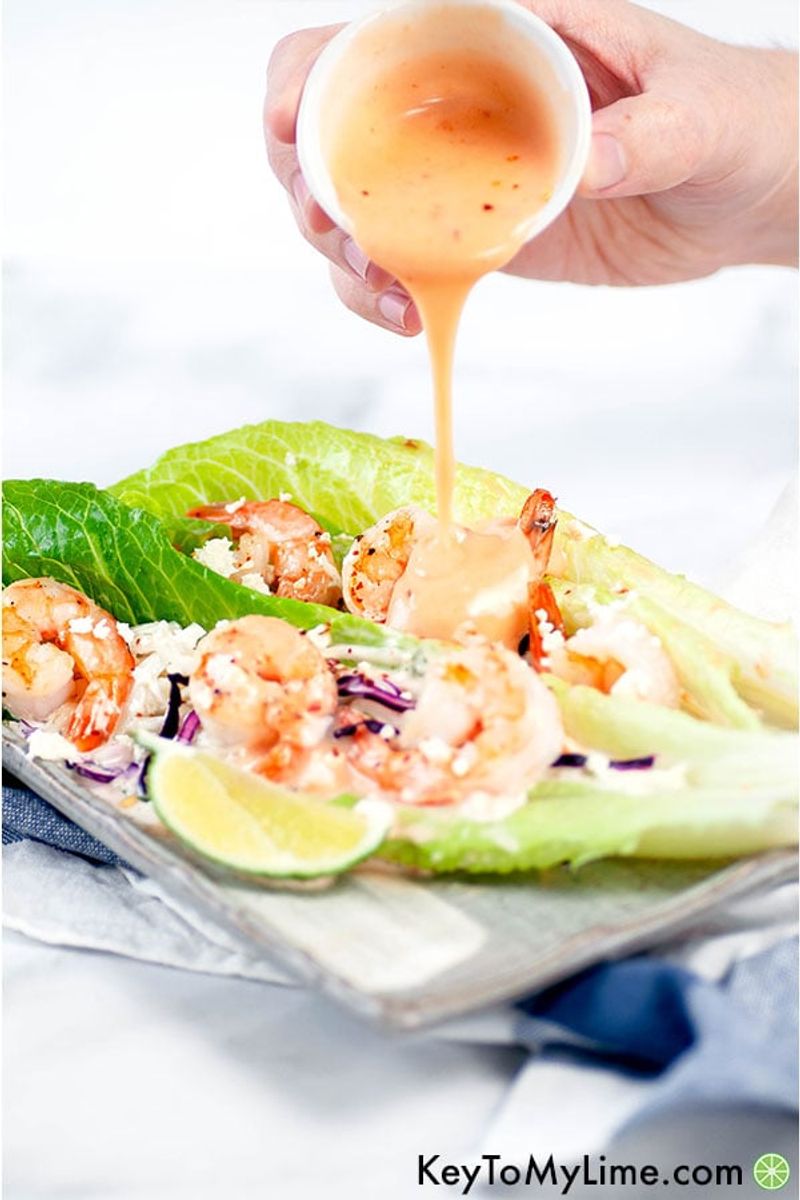 Bang Bang Shrimp Lettuce Cups