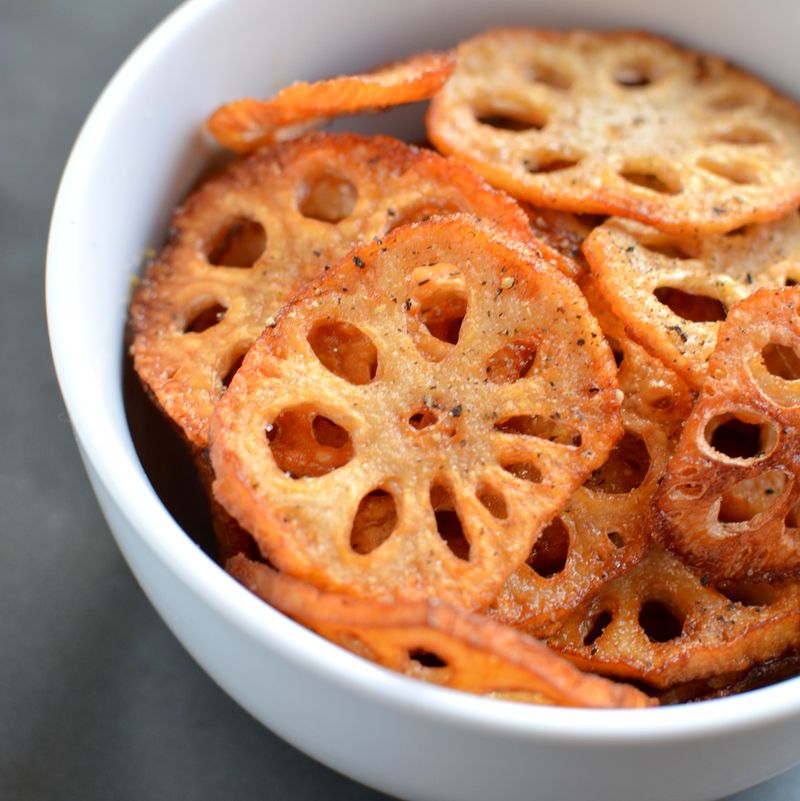 Crispy Fried Lotus Root