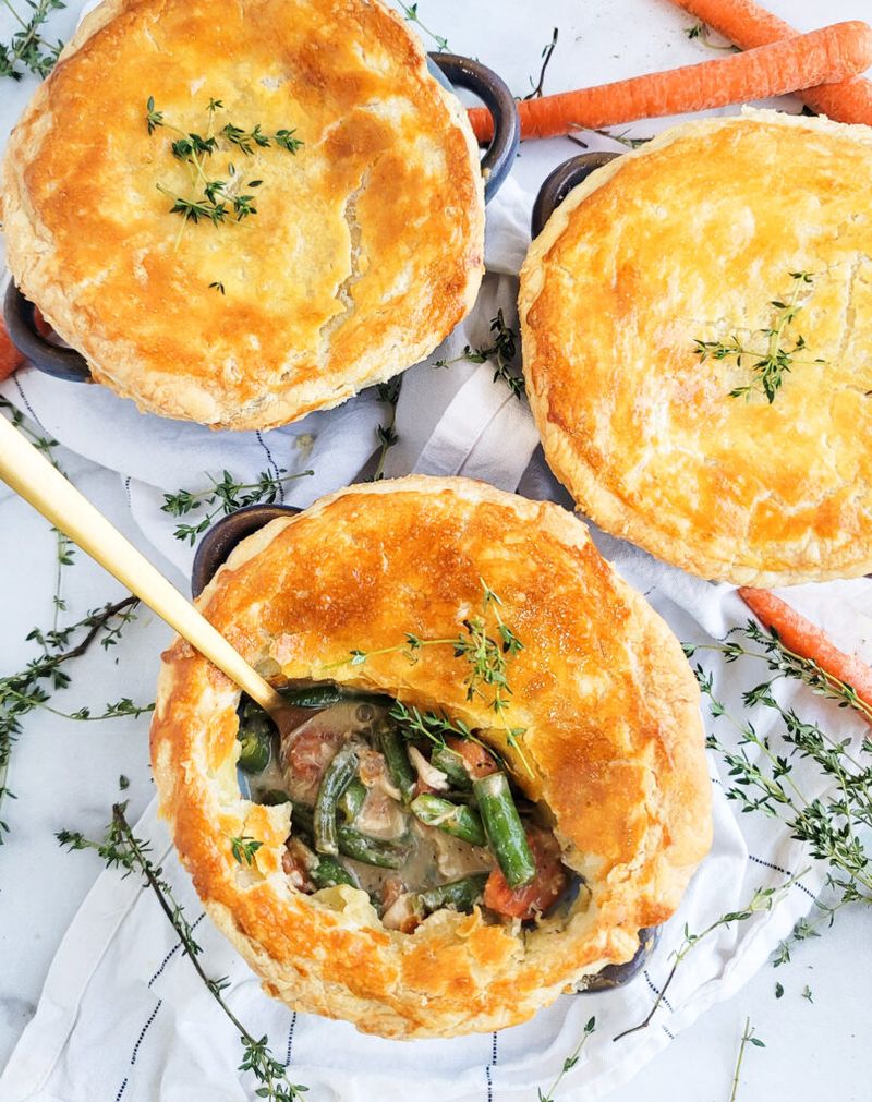 Spring Herb Chicken Pot Pie