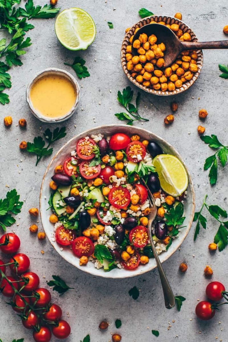 Mediterranean Chickpea Power Bowl