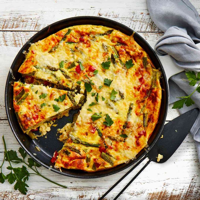 Egg And Spring Vegetable Frittata