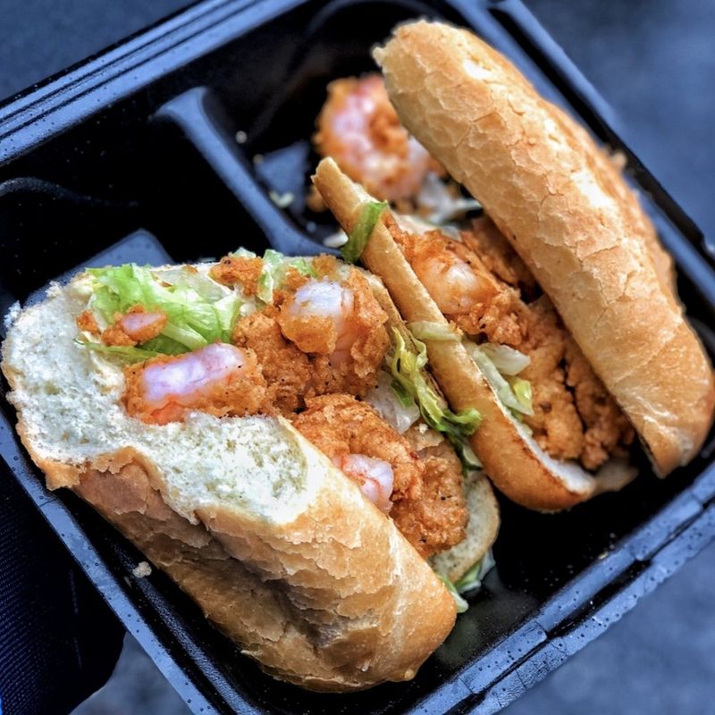 Salvation Shrimp Po' Boys
