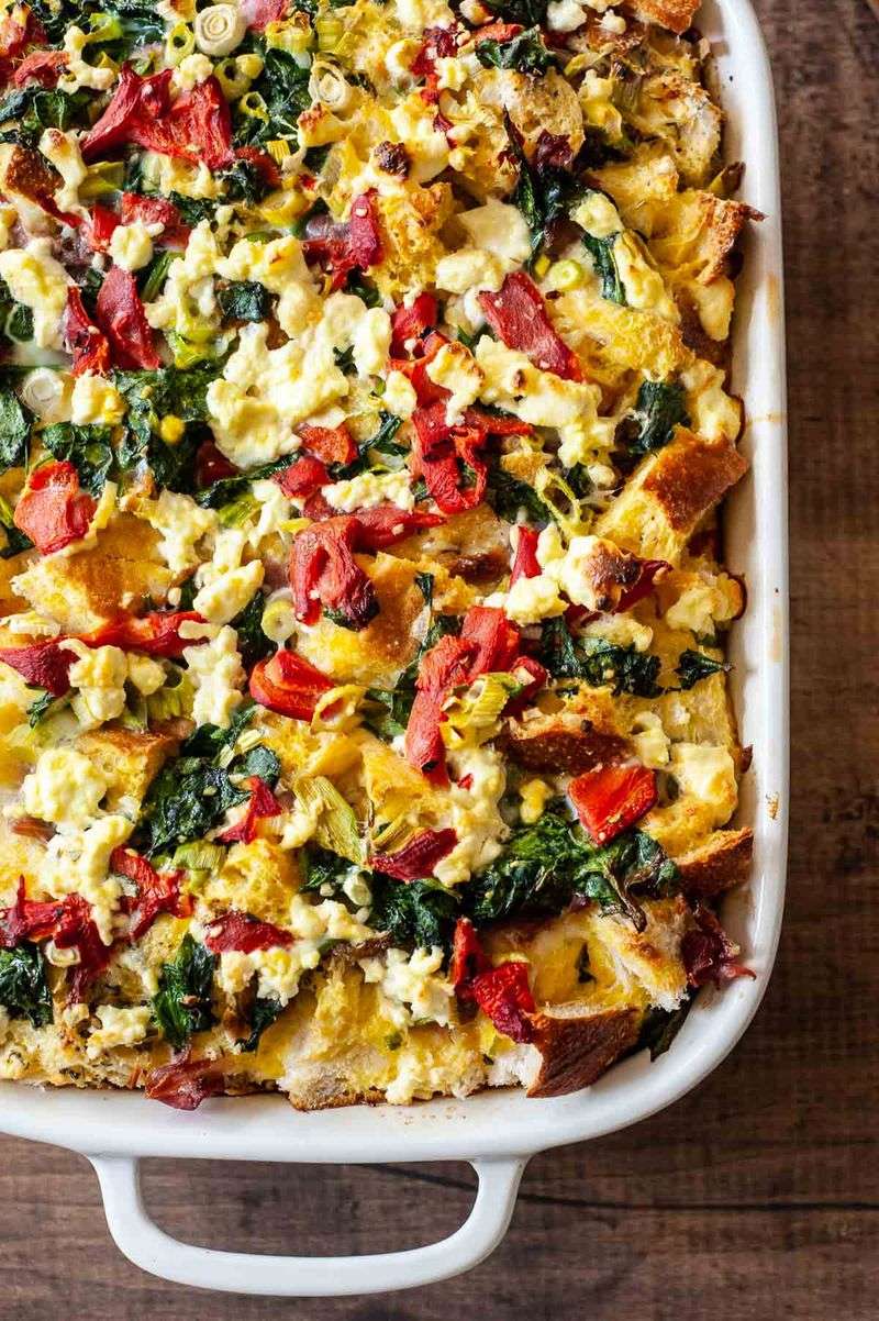 Pastor's Breakfast Strata