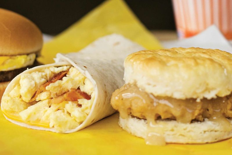 Whataburger Breakfast Taquito With Bacon