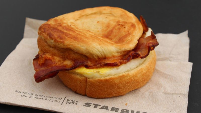 Starbucks' Double-Smoked Bacon Sandwich