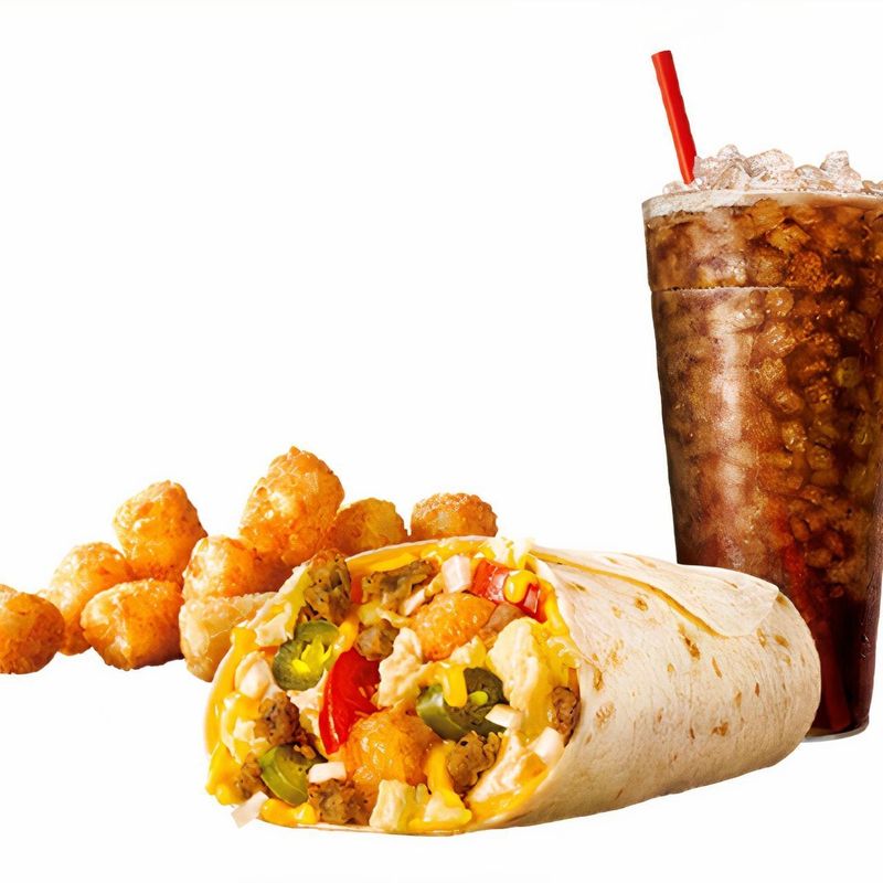 Sonic's SuperSONIC Breakfast Burrito