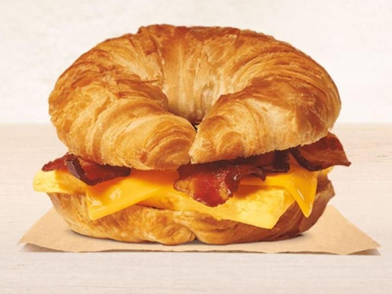 Arby’s Bacon, Egg & Cheese Croissant