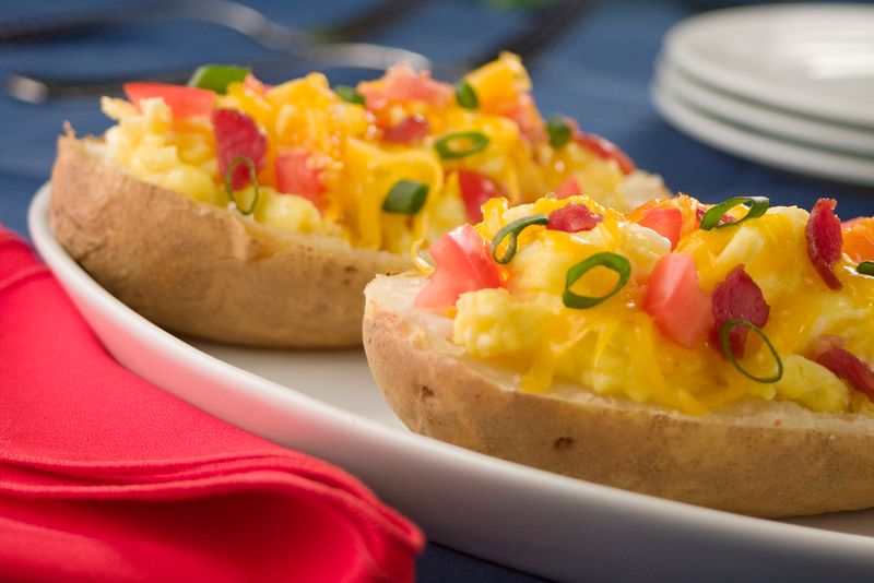 Idaho's Potato Breakfast Boats