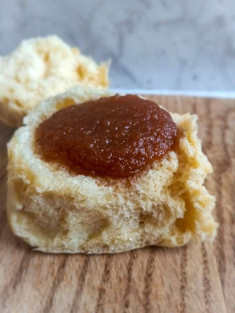 Homemade Bread And Apple Butter