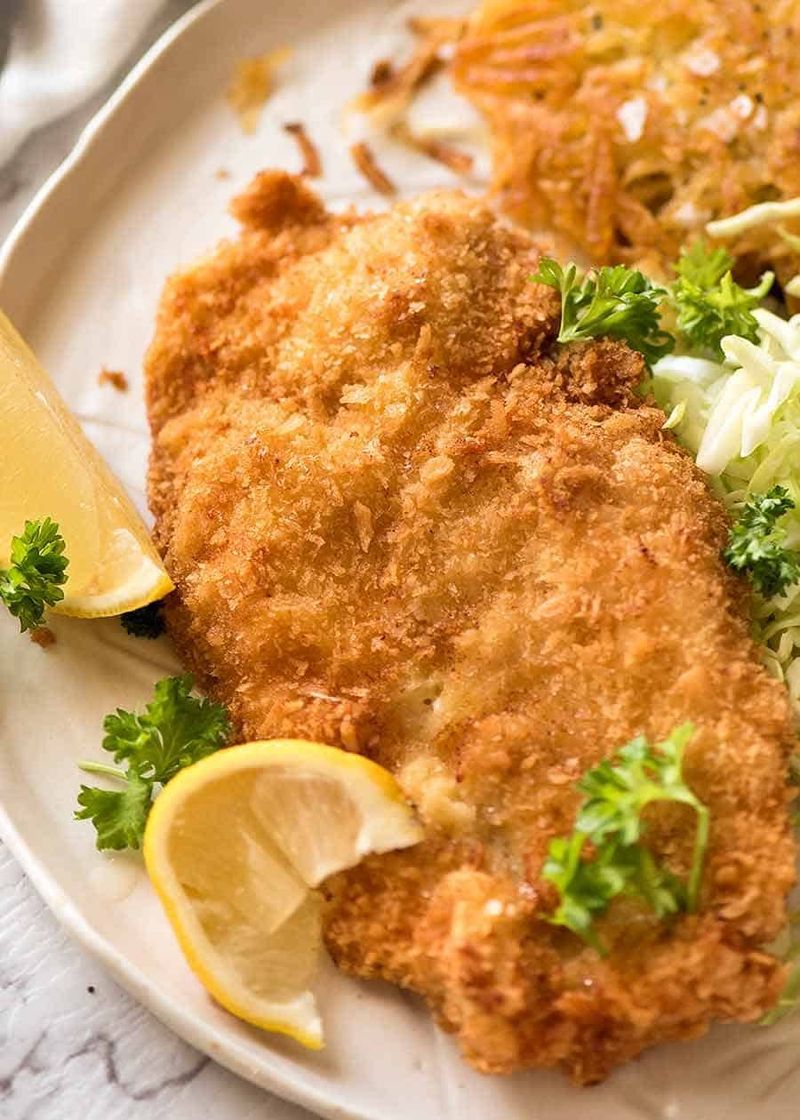 Crispy Turkey Schnitzel