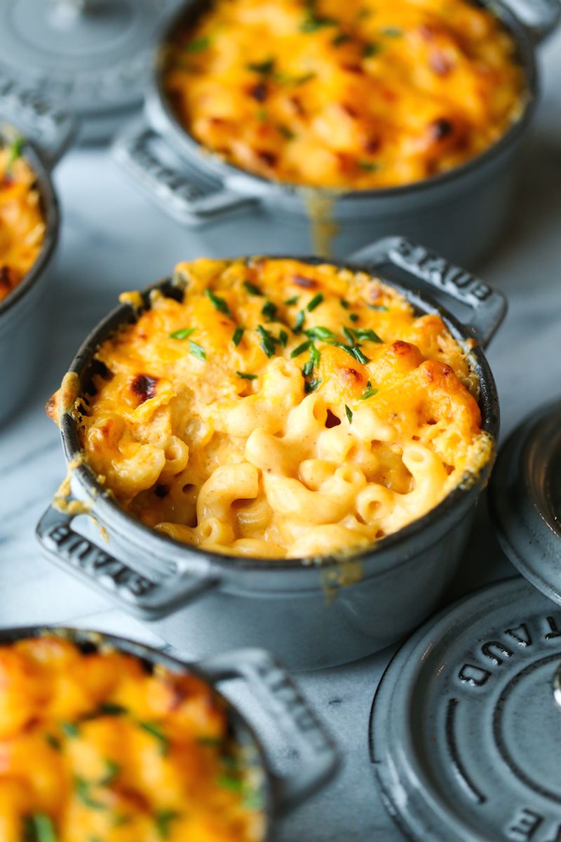 Baked Mac And Cheese In Mini Portions
