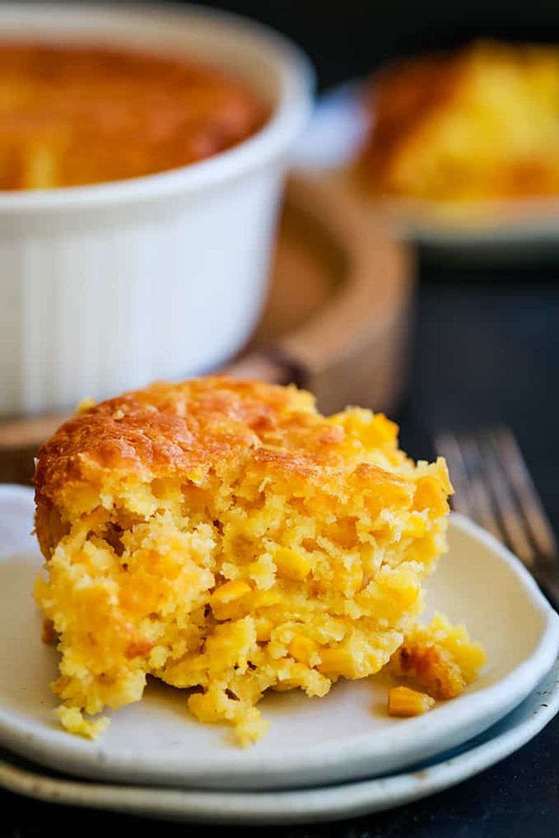 Cheesy Cornbread Casserole