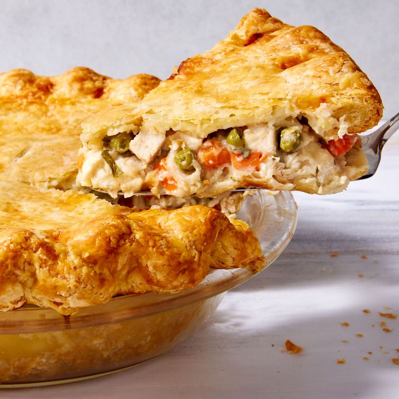 Chicken Pot Pie With Flaky Crust