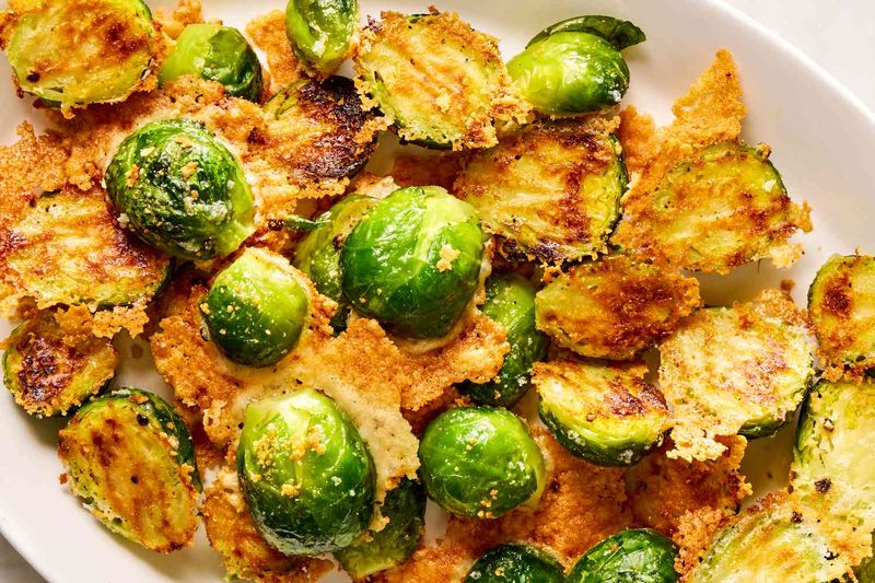 Parmesan Garlic Crunch Sprouts