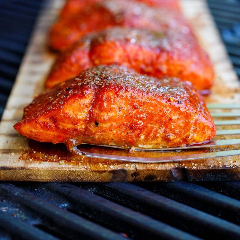 Smoked Cedar Plank Salmon