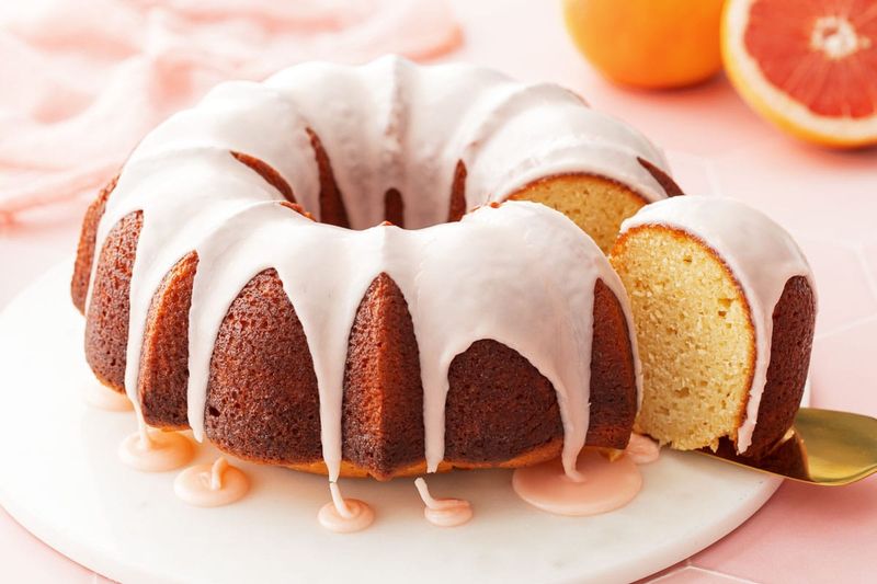 Grapefruit Glazed Bundt