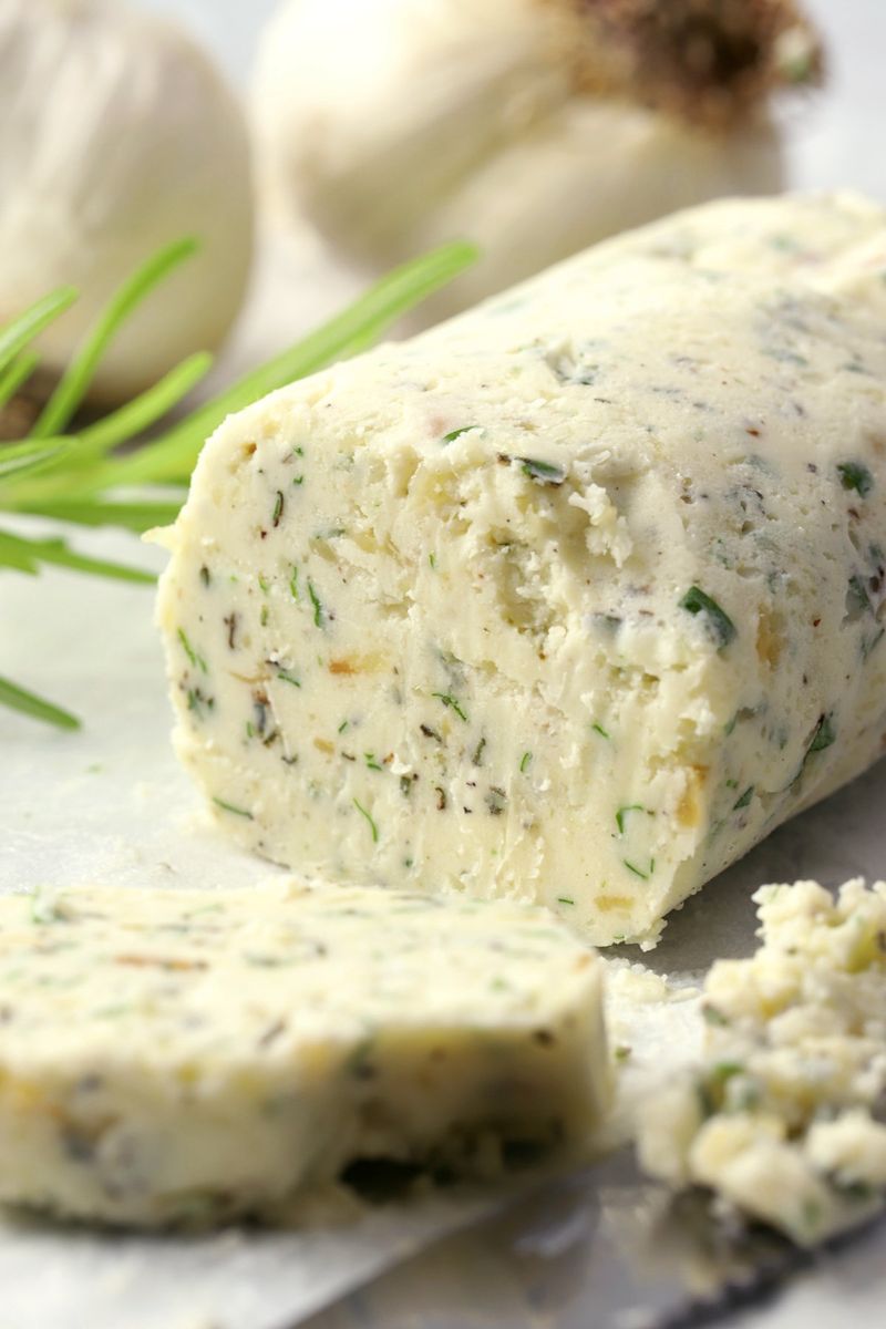 Roasted Garlic Herb Butter