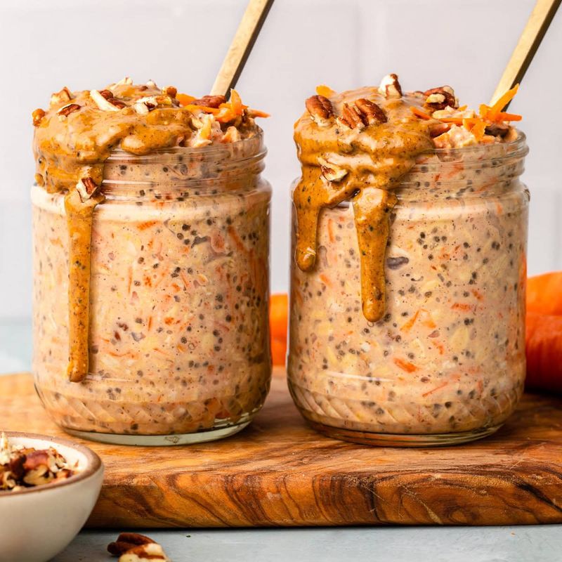 Carrot Cake Overnight Oats