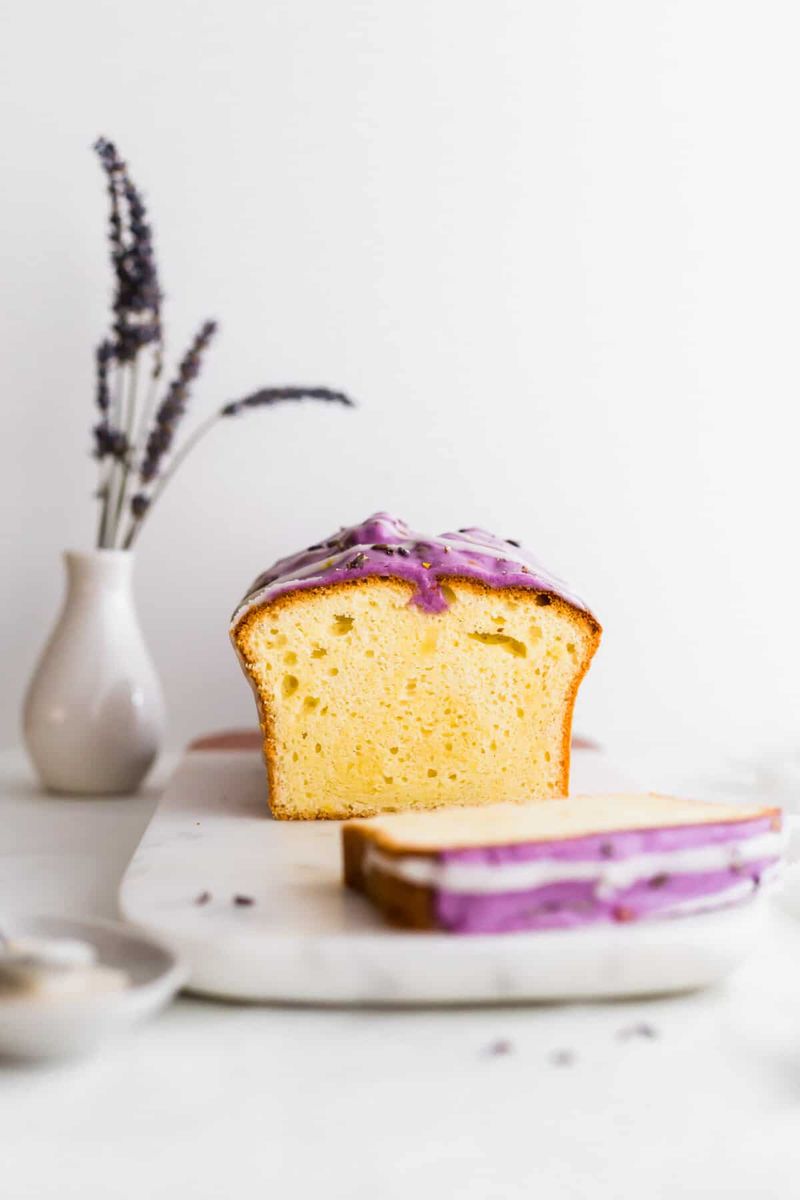 Lemon Lavender Pound Cake