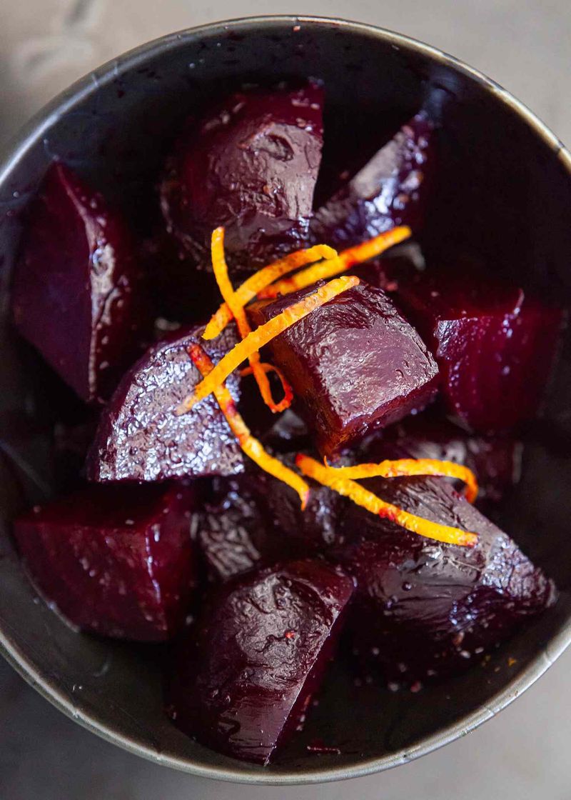 Bourbon-Glazed Roasted Beets