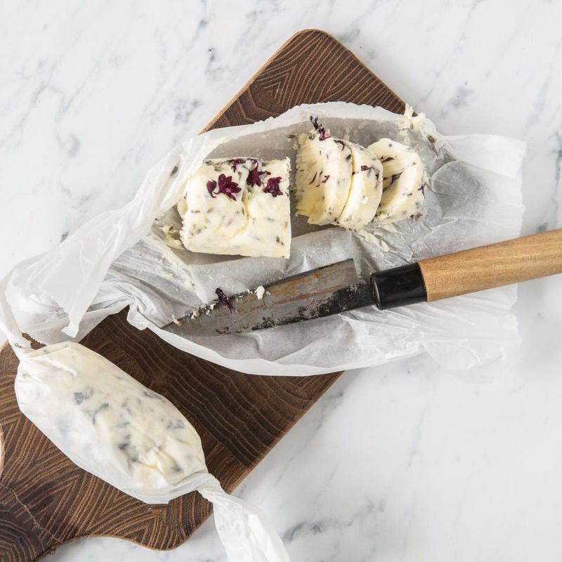 Salted Honey Lavender Butter