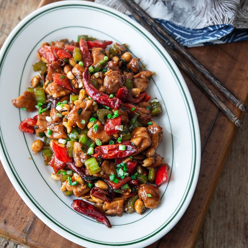 Kung Pao Chicken (Watered Down)