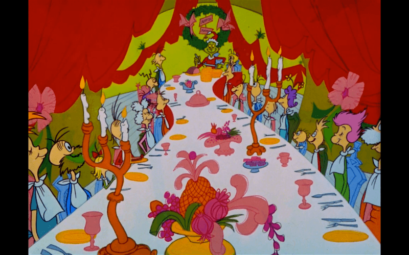 The Grinch's Roast Beast In 'How The Grinch Stole Christmas'