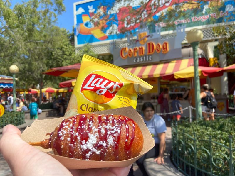 Corn Dog Castle At Disney California Adventure: Premium Park Fare