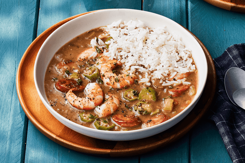 Cajun Potato Salad Gumbo Side