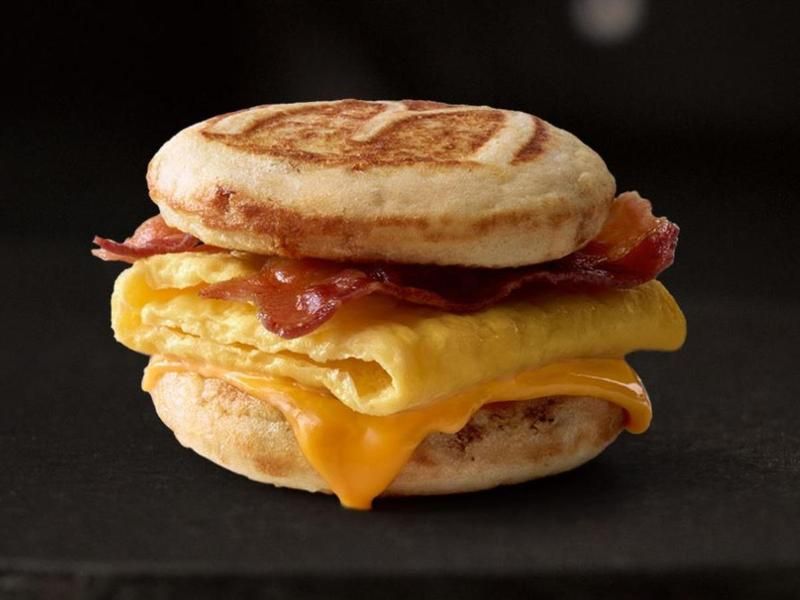 Bacon, Egg & Cheese McGriddle