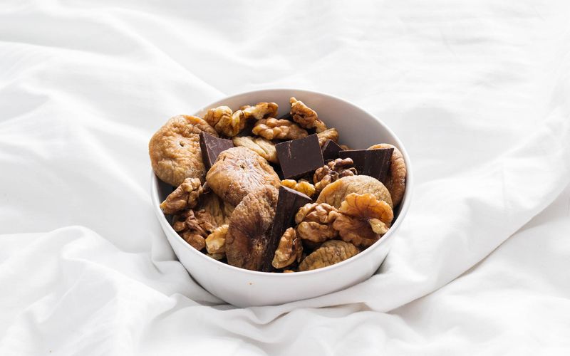 Dried Figs And Walnuts