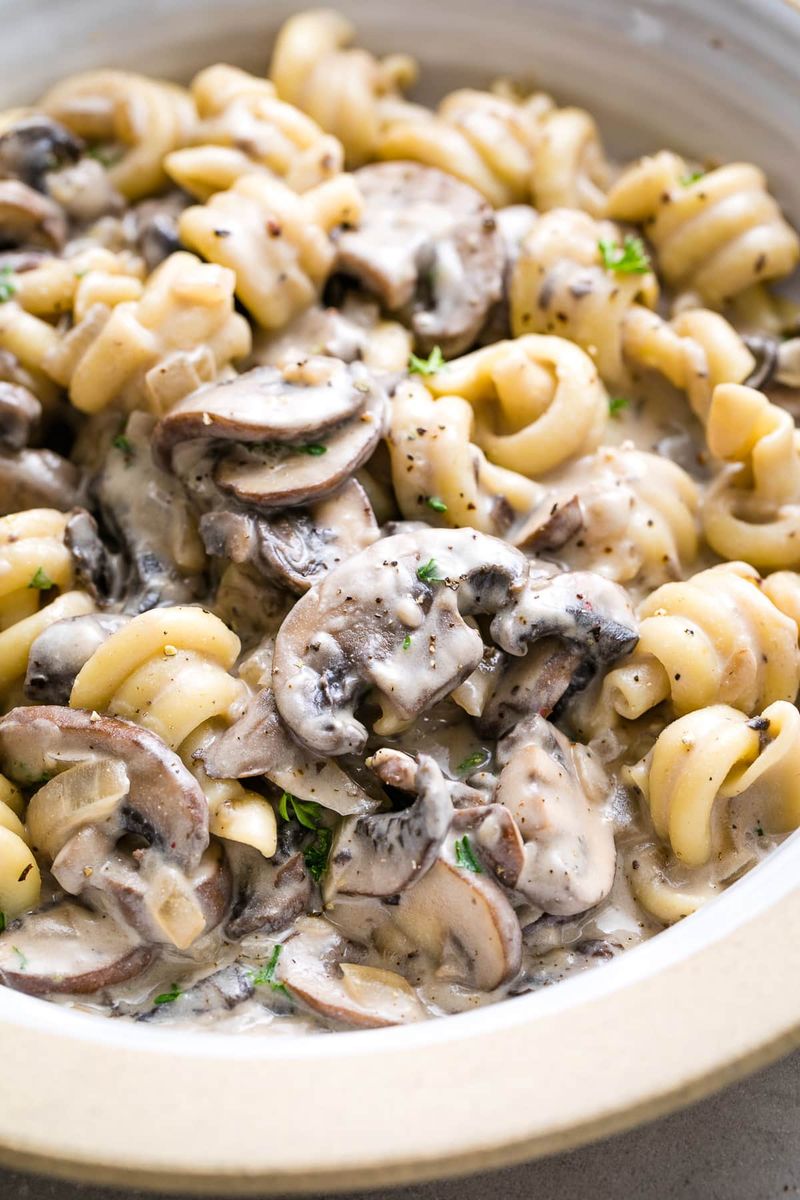 Mushroom Stroganoff