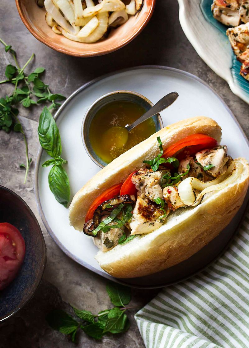 Chicken Spiedies (Upstate New York)