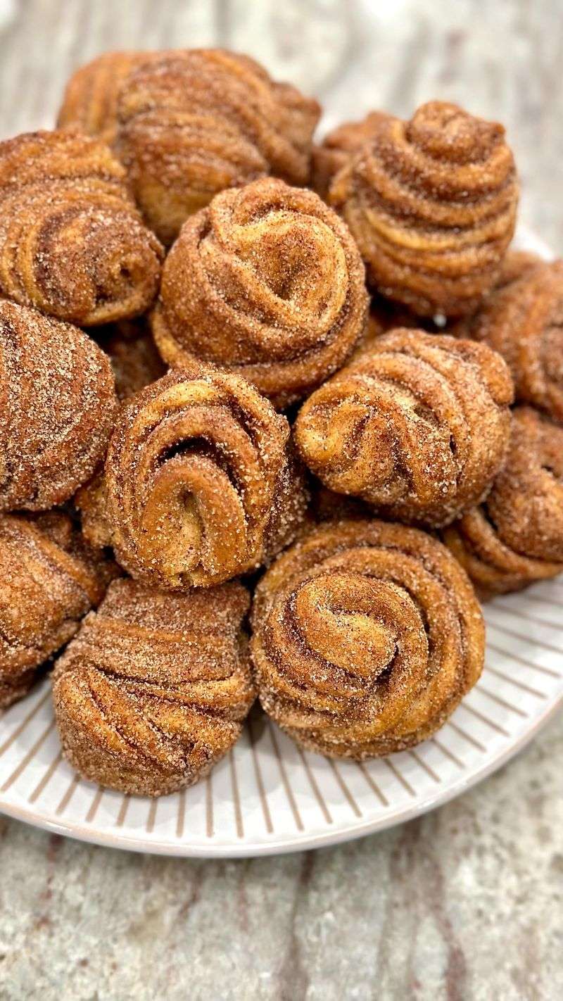 Crescent Roll Camp Donuts