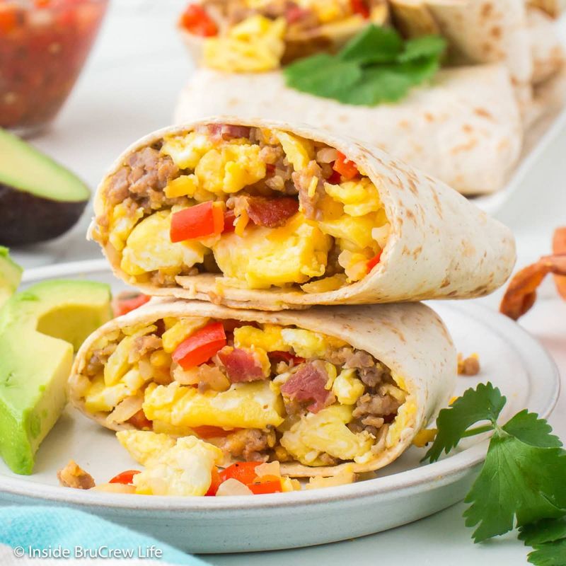 Drive-Thru Breakfast Burritos