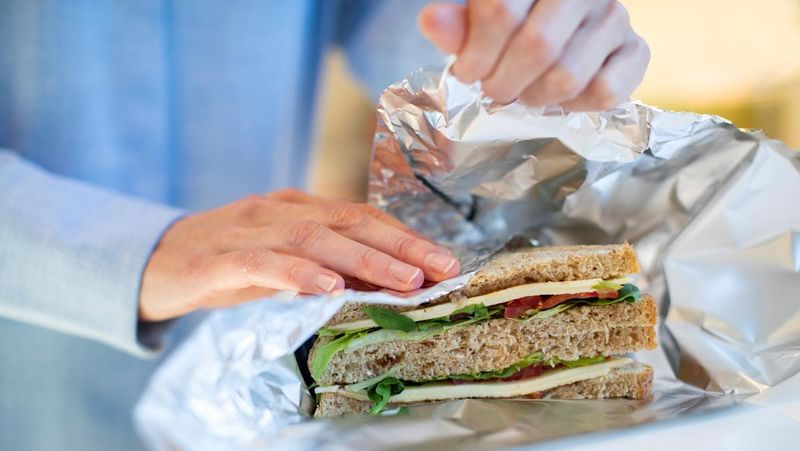 Wrap Sandwiches In Aluminum Foil First