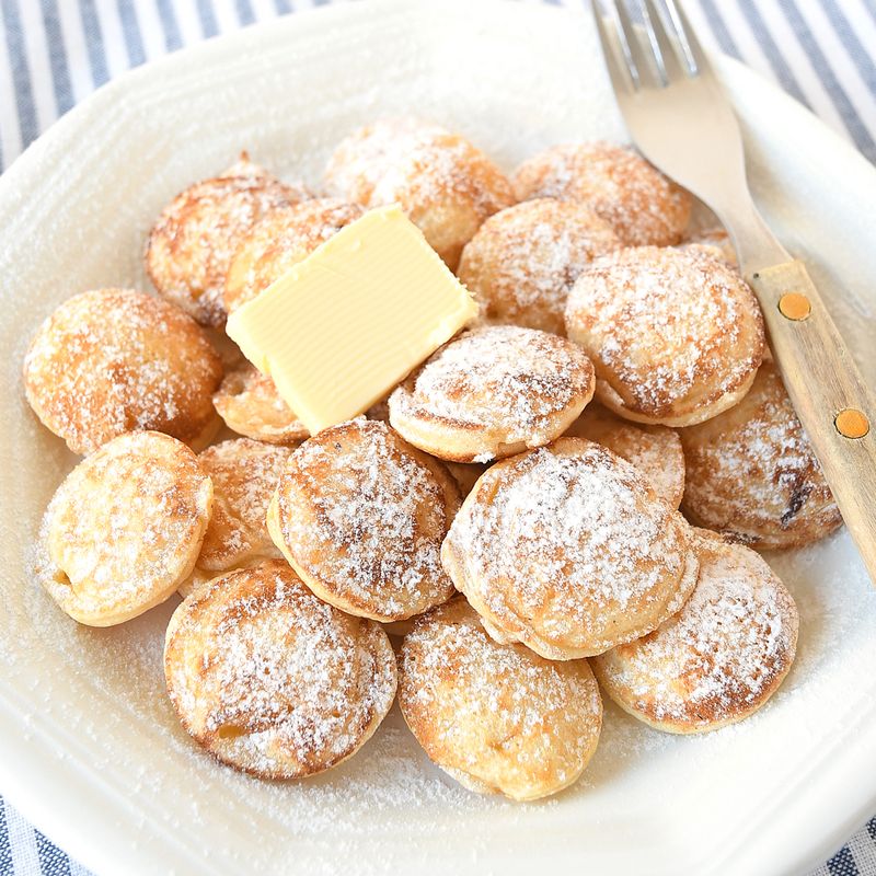Puffy Dutch Poffertjes