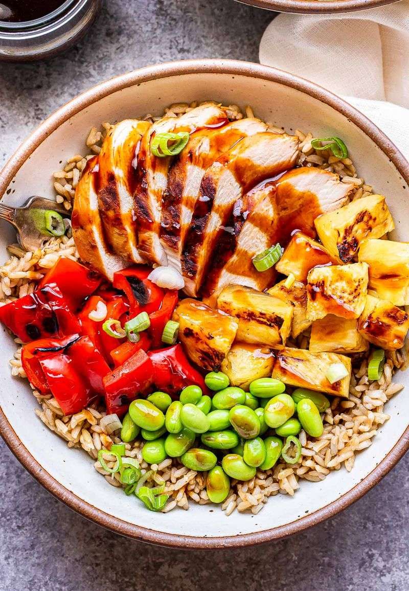 Teriyaki Chicken Rice Bowls