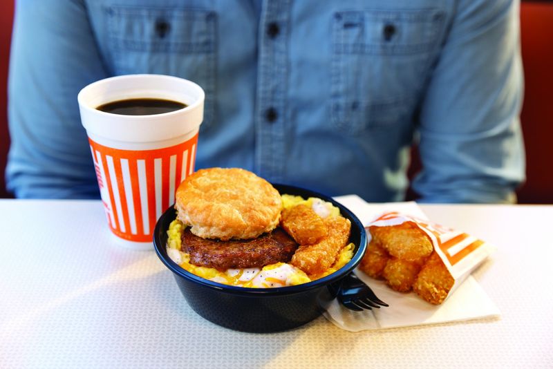 Whataburger's Breakfast Platter Sandwich