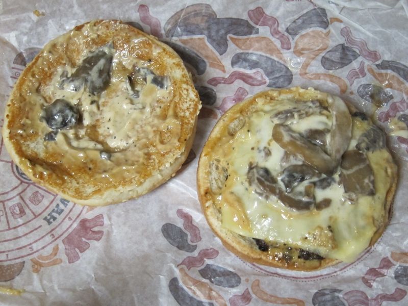 Burger King’s Mushroom Swiss Burger